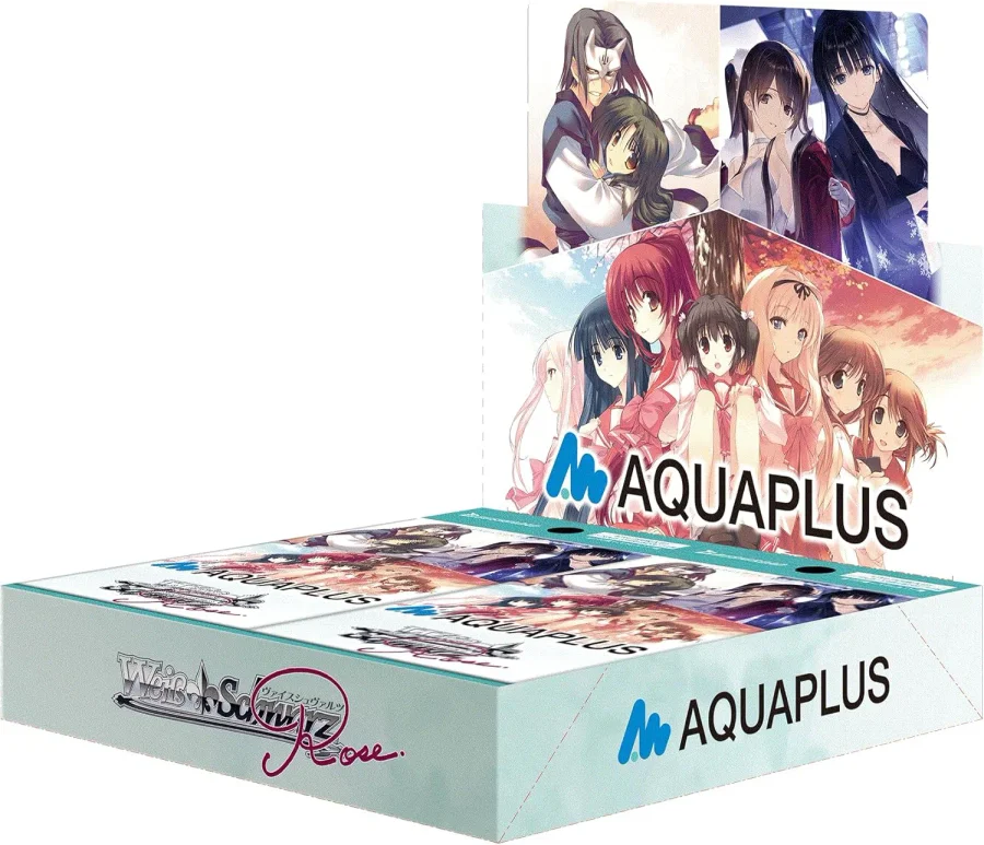 Weiss Schwarz Rose: Aquaplus (Reprint) Japanese - 1 Booster Box (10 Boosters) AGE 16+
